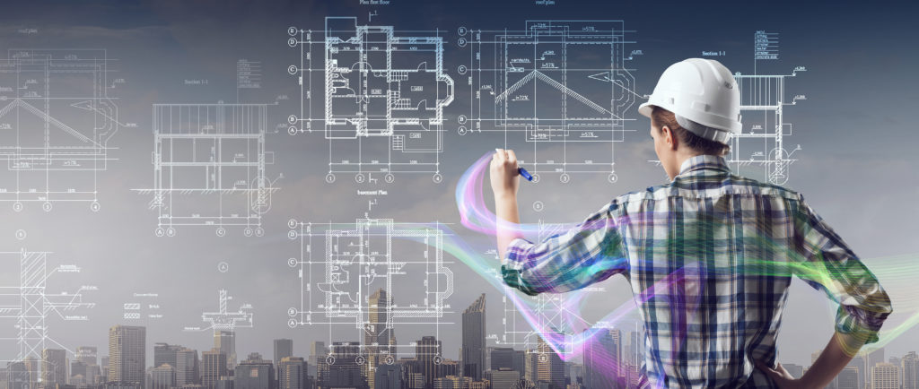 Engineer woman draw layout - Powerserve USA